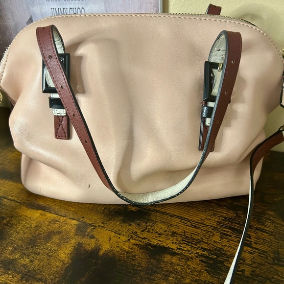 Kate Spade Pink and Brown Satchel - Picture 2 of 10